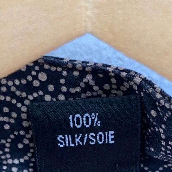 💯 Silk Club Monaco Belted Long Sleeve Midi Dress - Picture 7 of 9